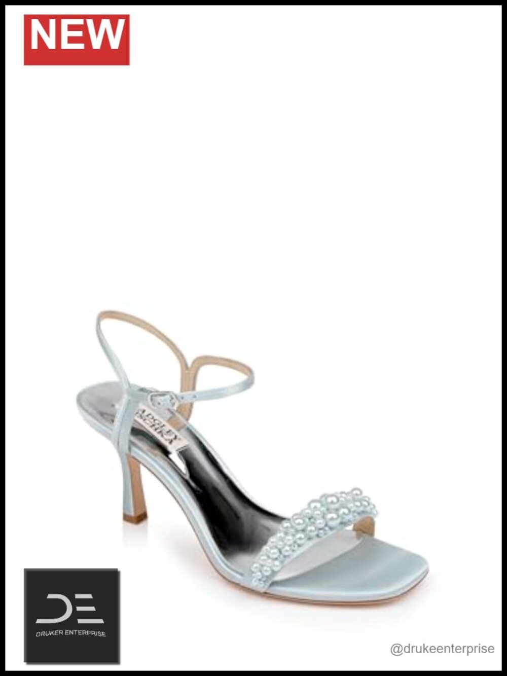 Badgley Mischka Heeled Sandals, Stiletto Heel, Ankle Strap, Cushioned